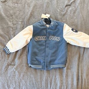Reserved Kids Blue and White Jacket
